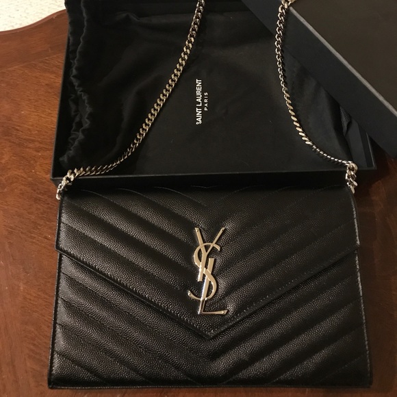 ysl wallet on chain bag